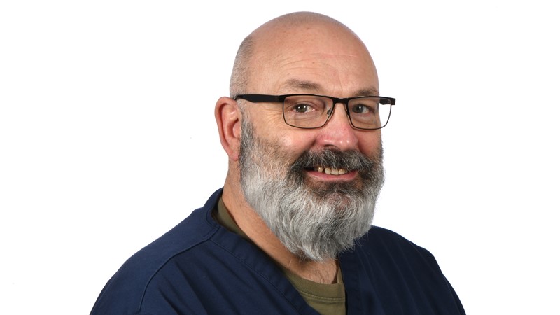  Fraser Howden, a member of staff at Howden Medical Group Practice.